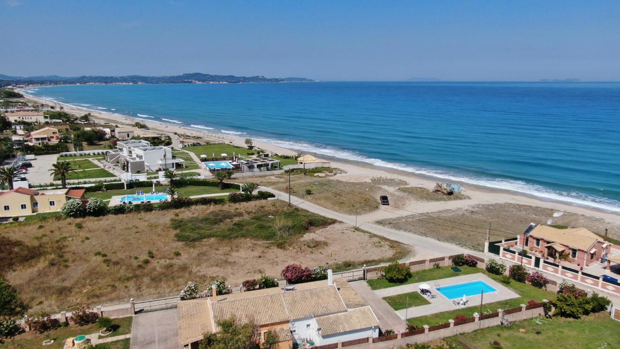 Almyra Beach House Corfu Almiros Beach Екстериор снимка