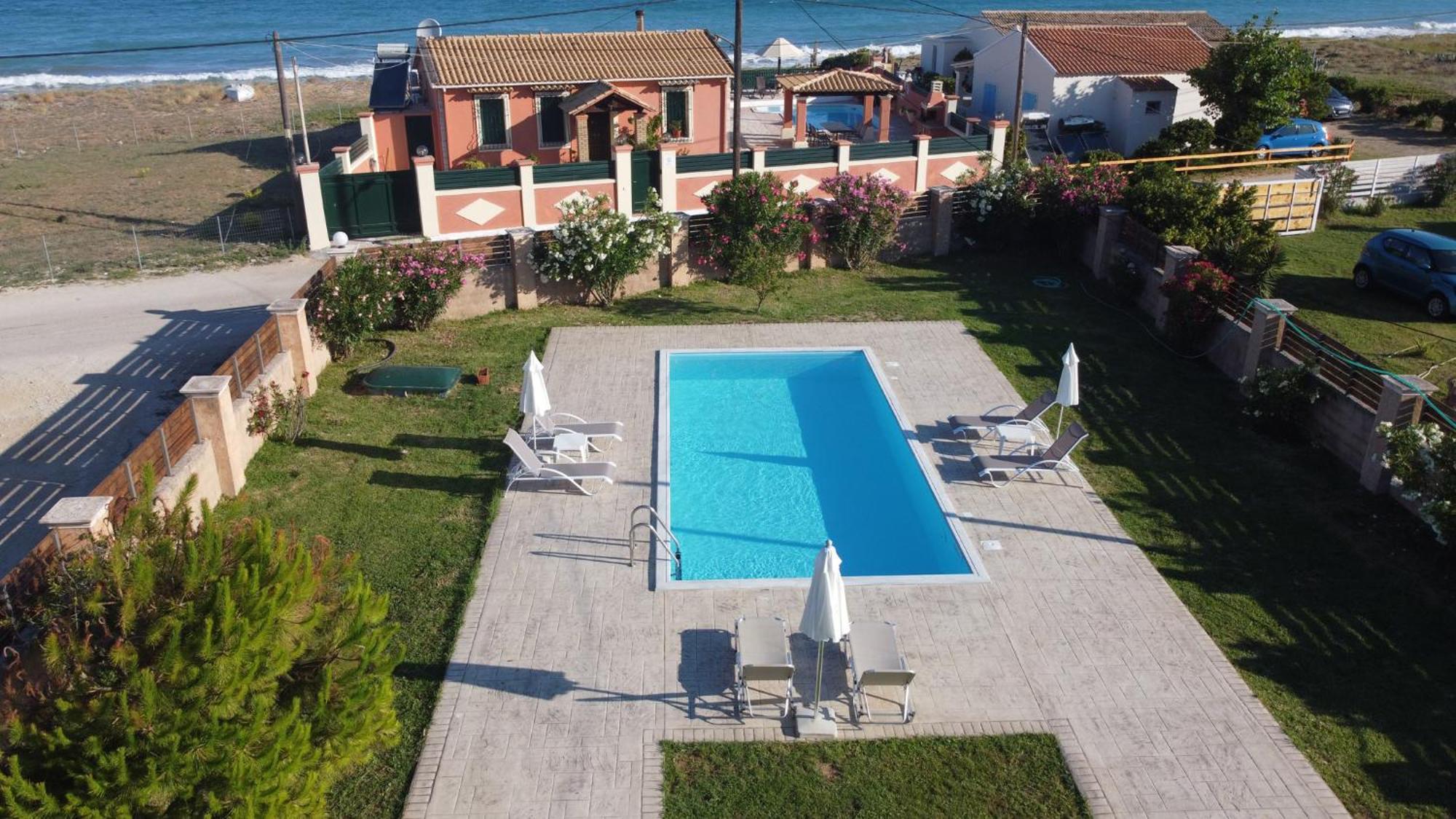 Almyra Beach House Corfu Almiros Beach Екстериор снимка