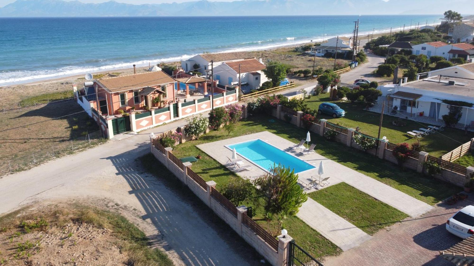 Almyra Beach House Corfu Almiros Beach Екстериор снимка